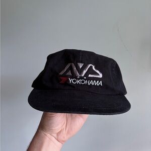 Vintage YOKOHAMA TIRES hat strapback